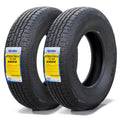 NAMA Set of 2 NM616 Heavy Duty ST Tire Radial Trailer Tire 205/75R15 Load Range E 10 Ply